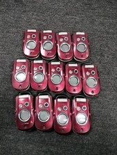  LOT OF 13 Casio G'zOne Type-S C211RD FLIP Phone - RED VERIZON READ DESC 