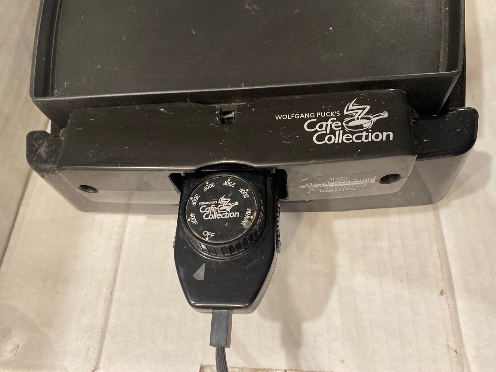 Wolfgang Puck Electric Reversible Grill and Griddle Cafe Collection