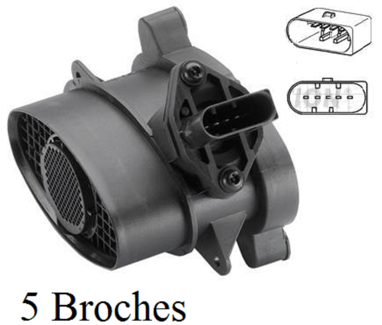 Débitmètre d'air pour BMW E46 330d capteur de masse d'air M57