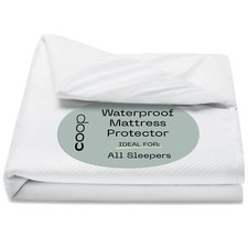 Coop Home Goods Ultra Tech Waterproof Mattress Protector Twin XL, Smooth Top ...