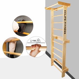 Sprossenwand Kletterwand Turnwand Klettergerust Turngerate Holz Kinder Indoor Ebay