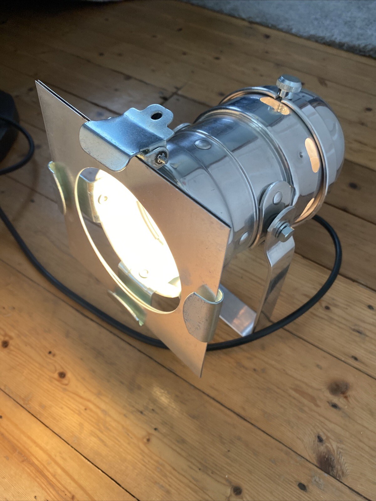 vintage Aluminium stage light eBay