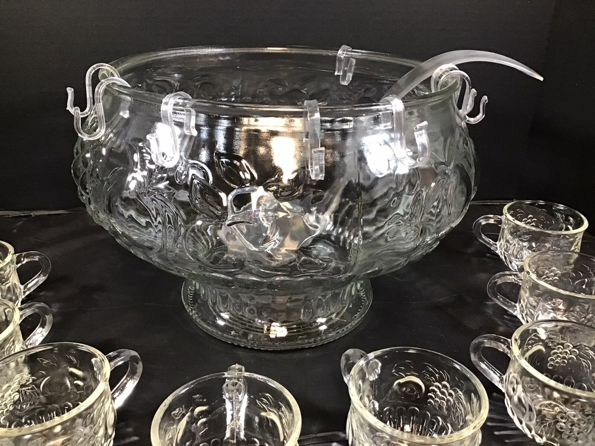 VINTAGE JEANNETTE GLASS社 FRUIT BOWI