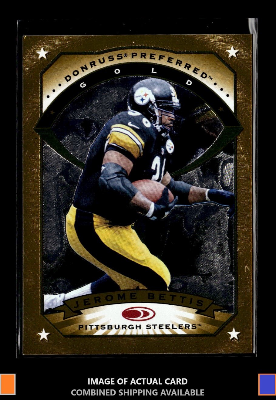 1997 Donruss Preferred #47 Jerome Bettis Gold Pittsburgh Steelers