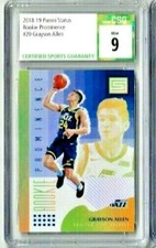 2018 -19 Panini Status Grayson Allen Rookie Prominence CSG 9
