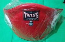 Cinturone Addominale Allenamento Muay Thai Twins Special Rosso Taglia L