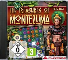 The Treasures of Montezuma 1+2 von ak tronic | Game | Zustand sehr gut