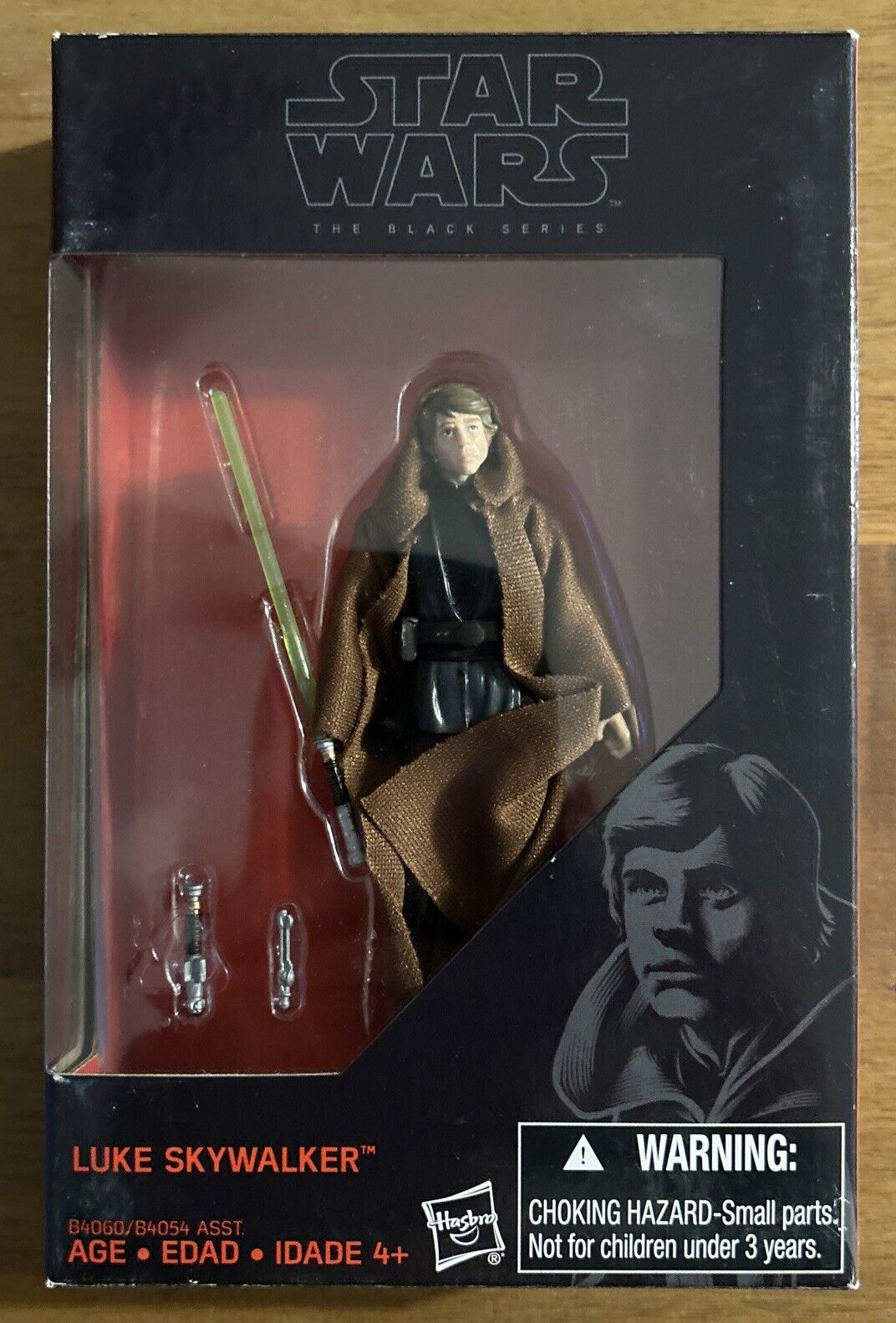 Star Wars Black Series Jedi Knight Luke Skywalker 3.75" Figure Brand New 2015