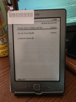 Amazon Kindle 4th Gen D01100 6'' MX50 NON TOUCH Grade C  #51