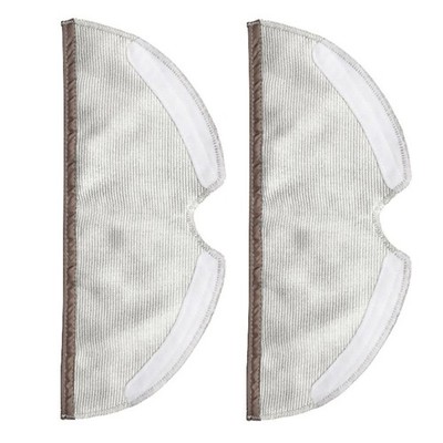 2* Mop Cloths Mopping Pads For Xiaomi Roborock S5 S50 S51 S55 S6 S6 MAXV S5 MAX
