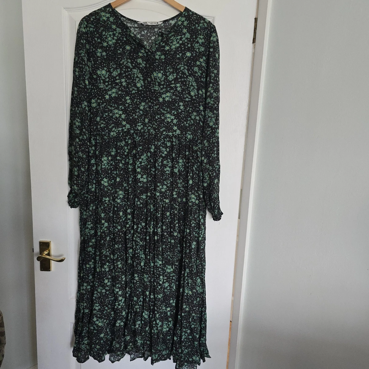 Zara Green Floral Dresses for Women for sale | eBay UK