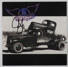 Steven Tyler Aerosmith JSA Signed Autograph Album Record Vinyl Pump