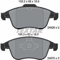 Textar 2482601 Bremsbelagsatz FüR Renault Grand Scenic JZ0 1