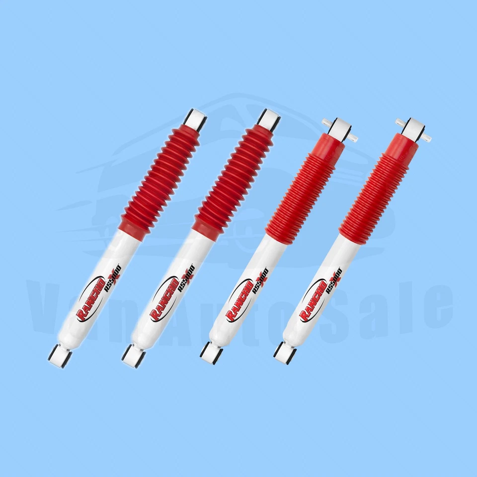 Kit Rancho 4 Amortiguadores de Gas RS5000X Delanteros y Traseros para Chevrolet V30 2x2 87-88 Foto 2 de 4