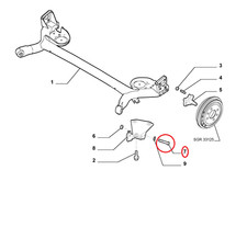 VITE VARIE APPLICAZIONI FIAT - ALFA ROMEO - LANCIA ORIGINALE 60812175