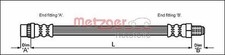 Flexible de frein Peugeot 806
