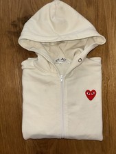 Comme des Garçons PLAY Kapuzenpullover S Wei...