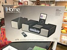 iHome iH7R iPod iPhone 30pin Docking Stereo - Radio - Aux in - Remote OPEN BOX