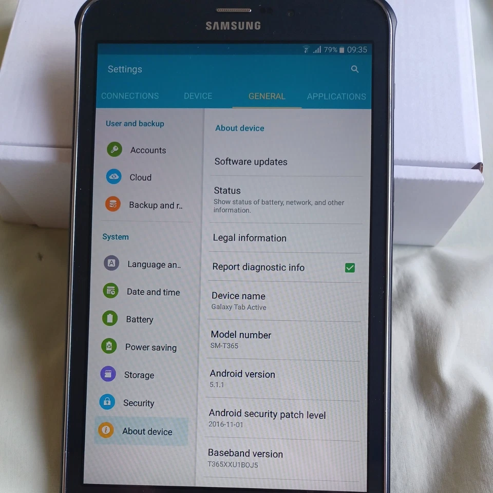 Samsung Galaxy Tab Active · 16GB · Cellular, photo 3 of 5