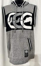 Ecko Unltd. Mens Y2K Pull Over Hooded Shirt S...