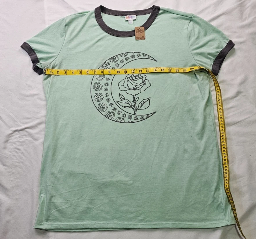 XL LuLaRoe новом футболка луна и цветок дизайн - Изображение 2 из 4