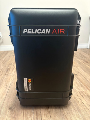 Pelican 1535 Air Wheeled Carry-on Lightweight Case With Foam Insert - Black