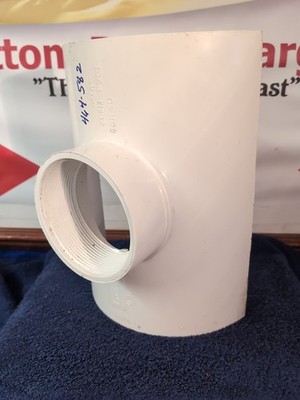 8'' x 4''   Threaded Saddle  Spears  464-582 Saddle,  FNPT, SCH 40/STD,