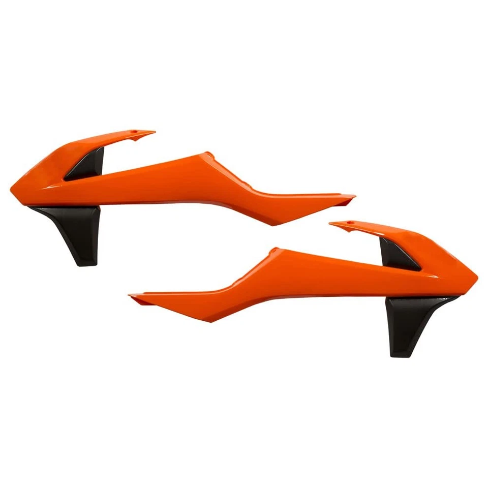 Acerbis 2421085225 Radiator Scoops 16 KTM Orange/Black - Image 4 of 4