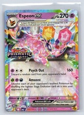 Espeon ex (timbro Evoluzioni Prismatiche) 034/131 Carte Holo e Prodotti Pokemon NM