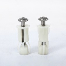 304 Stainless Steel Toilet Bolt Expansion Fastener with Nylon Nut M6 Thread