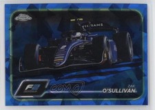 2024 Topps Chrome Sapphire Edition Formula 1 F2 Cars Zak O'Sullivan #101 1i3m