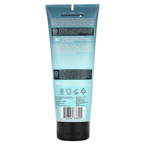 Detoxifying Sea Salt Body Scrub, 6.7 fl oz (198 ml) - 第 2/2 張圖片