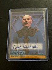 RARE 1999 SKYBOX STAR TREK TOS GENE DYNARSKI AS KRODAK AUTOGRAPH CARD! A80