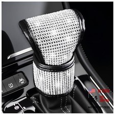 Bling Car Gear Shift Cover with Rhinestone,Stylish Crystal Gear Shift Knob