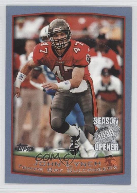 1999 Topps Season Opener John Lynch #112 HOF 1k3