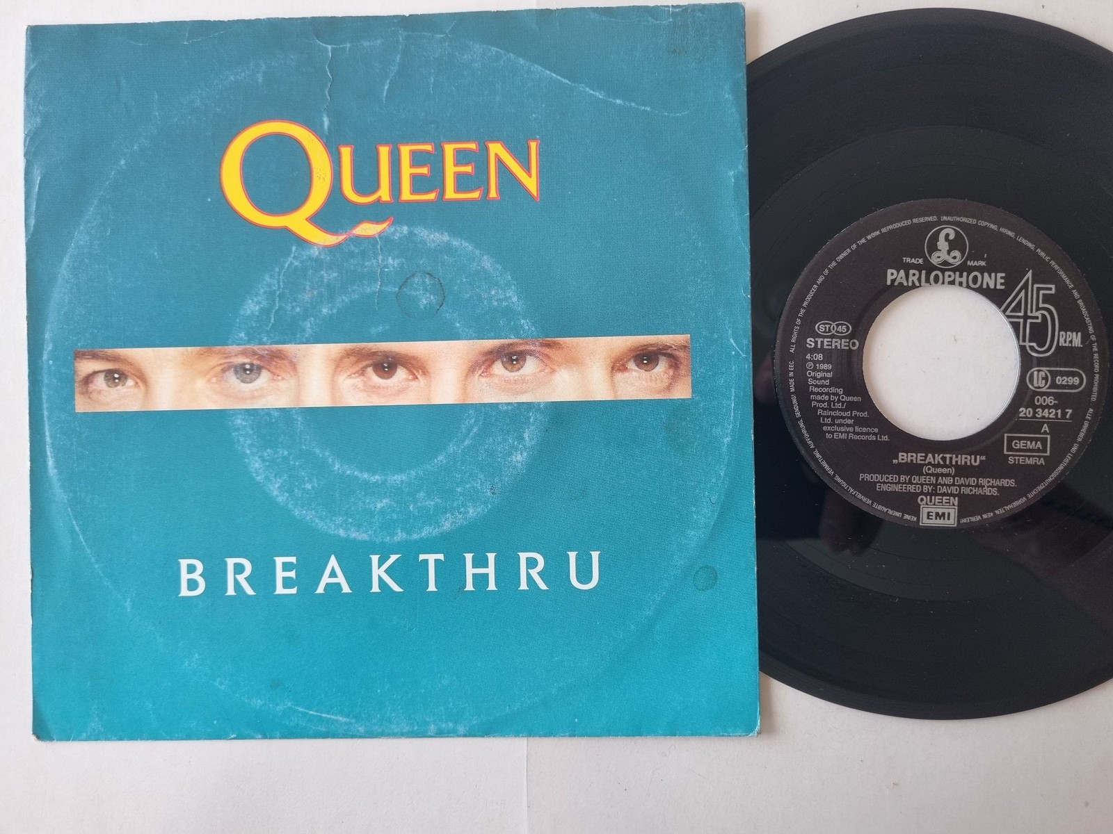 Queen - Breakthru 7'' Vinyl Europe