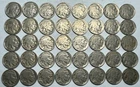 ROLL of 40 full date Indian Head BUFFALO NICKELS. Exact coins shown. #44