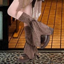 Leg Warmers Y2K Japanese over The Calf Subculture Trend Long Socks Streetwear