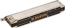 Suzuki SCX-64 Chromatic Harmonica Key Of C 16-Hole 64-Note Sirius Series Japan