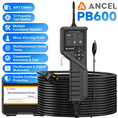 #ad ANCEL PB600 Power Circuit Probe Tester Electrical Diagnostic Fit For Heavy Truck $139.99