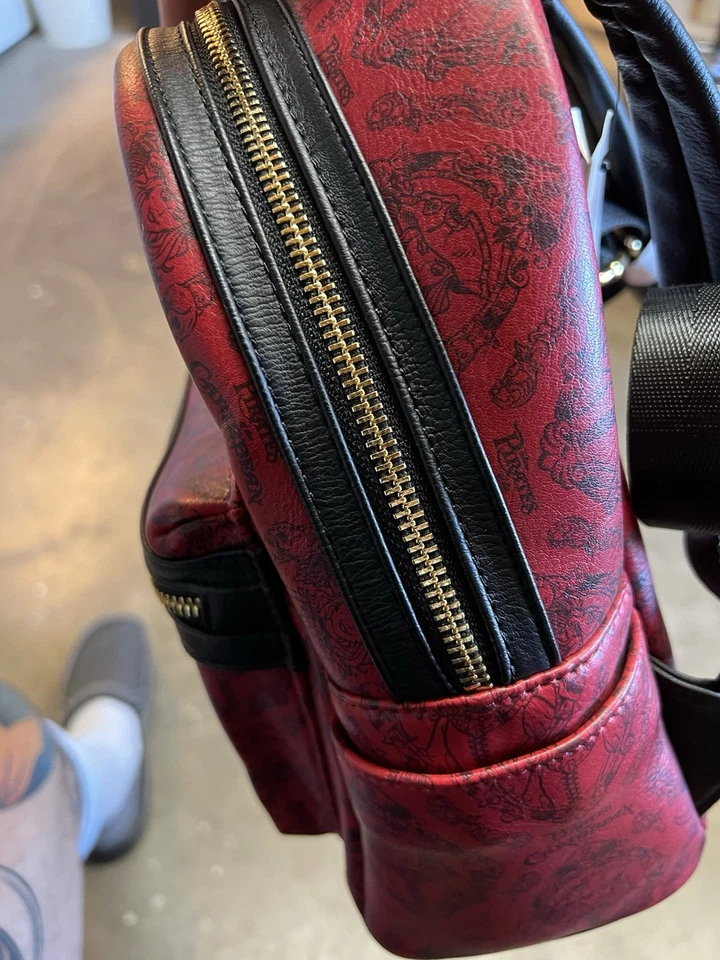 Loungefly Disney Parks Exclusive Pirates Of The Caribbean Redd Red Mini Backpack - Image 2 of 4