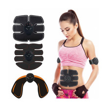 Electric Muscle Stimulator EMS Abdominal Hip Trainer Home Fitness Device
