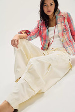 Free People We The Free Onset Pull-On Cargo Pants Tofu XS NEW