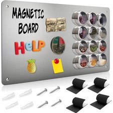 Magnettafel Wand Magnetisch A3 Edelstahl Organizer Büro Küche