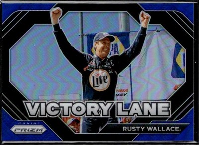 2024 Panini Racing Prizm Nascar Rusty Wallace #4 /49 Blue Victory Lane