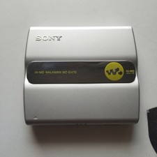 Sony MZ-EH70 Portable Mini Disc Player Silver Used Only Player No Battery