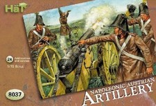 1/72 Napoleonic Austrian Artillery 24, 4 Guns 