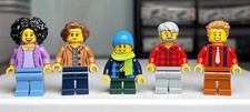 LEGO 10270 Creator Expert Bookshop MINIFIGURES ONLY Twn385 Twn384 Twn386 Twn387