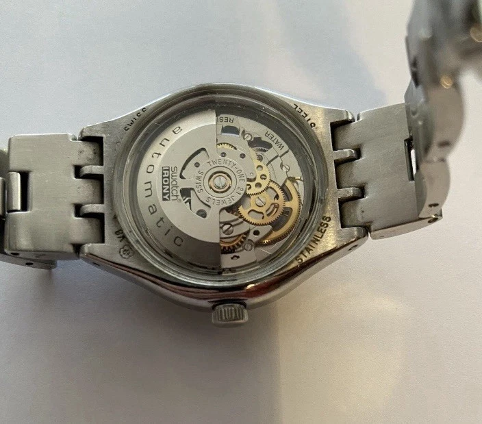 Swatch Automatic Swiss Watch Unisex - Image 2 of 4