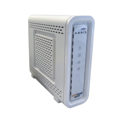 Arris SURFboard SB6190 DOCSIS 3.0 Kabelmodem SB00DXD6190 Weiß Ohne Adapter